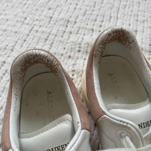 Alexander McQueen White Chunky Sneakers - Size 5 - Picture 3 of 8